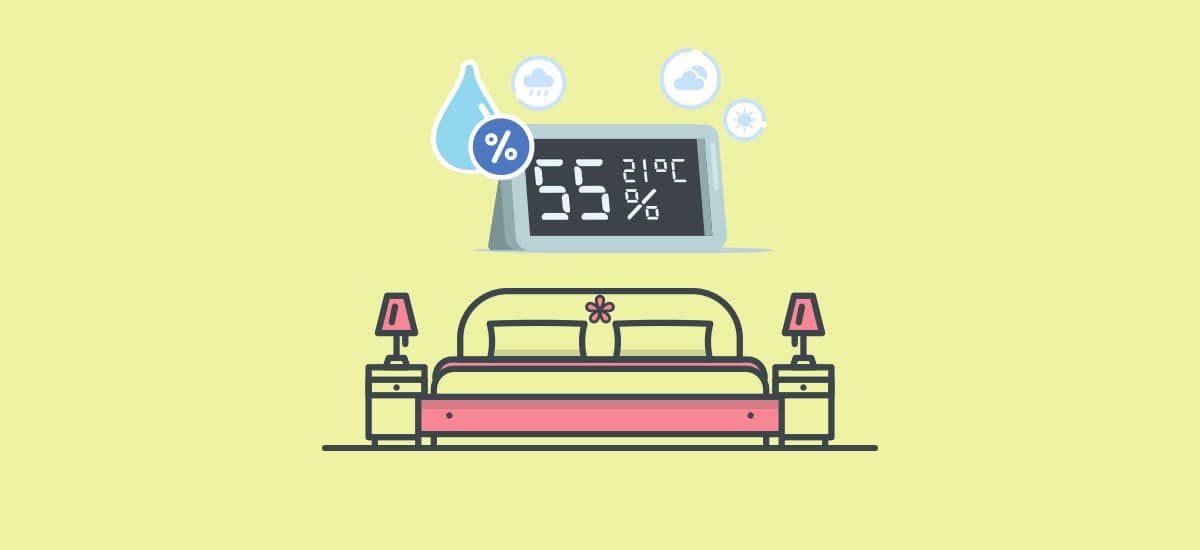 Optimale Luftfeuchtigkeit im Schlafzimmer